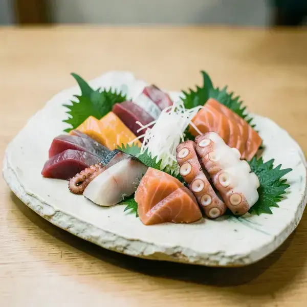 お造りの盛り合わせ